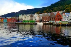 Marina at Bergen, Norway